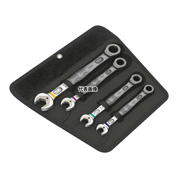 Wera 73295 ラチェット式コンビネーションレンチ 4本組