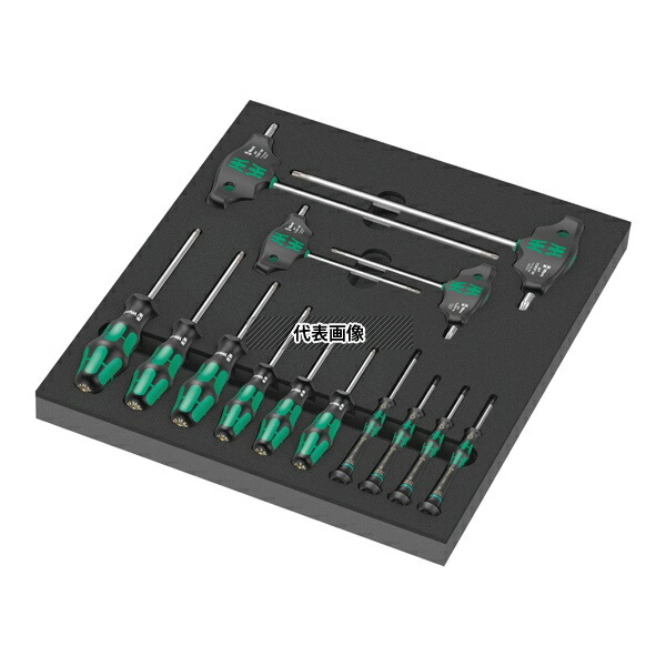 Wera 150103 9712 ウレタン入り TXドライバーセット 14本