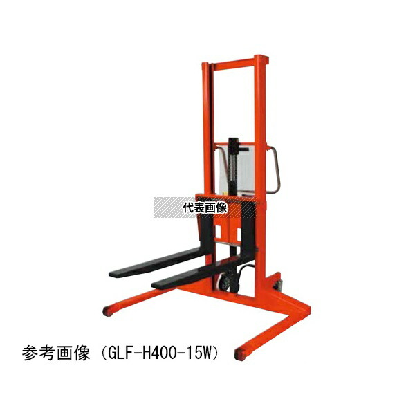 東正車輌 GLF-H400-15W9 ゴールドリフター マスト式 油圧・足踏式 400kg 1515×1059×1958mm