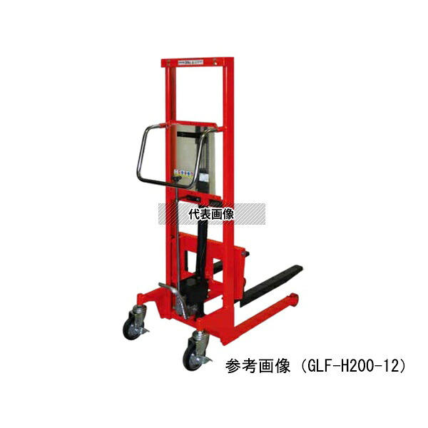 東正車輌 GLF-H500-9 ゴールドリフター マスト式 油圧・足踏式 スタンダード 500kg 1415×655×1361mm 早送り装置
