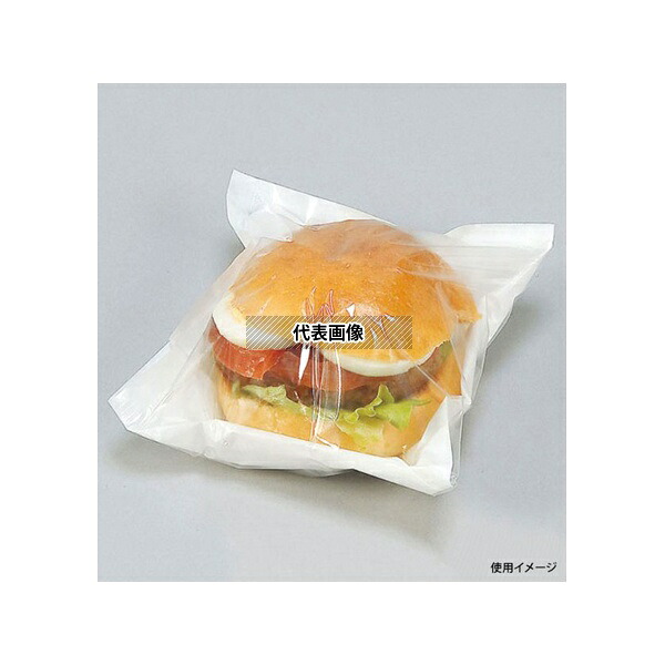 福助工業 397250 カトラバーガー袋 No.19 無地 1ケース(100個×30セット入)