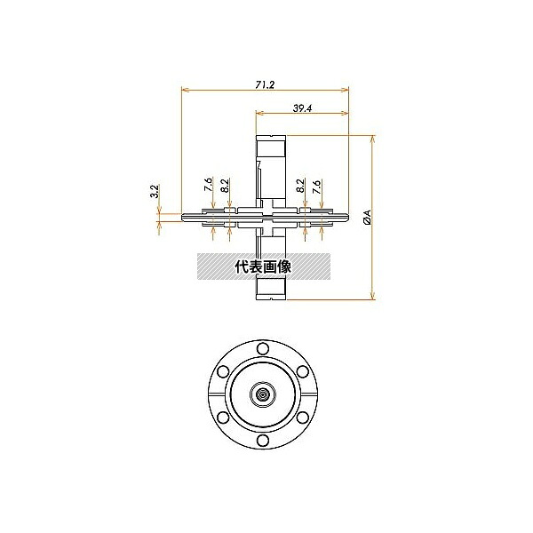 コスモ・テック(真空) C70FUV100MM1 光ファイバー UV / VIS 100μ マルチモード1個付き ICF70 フランジ 276,309円