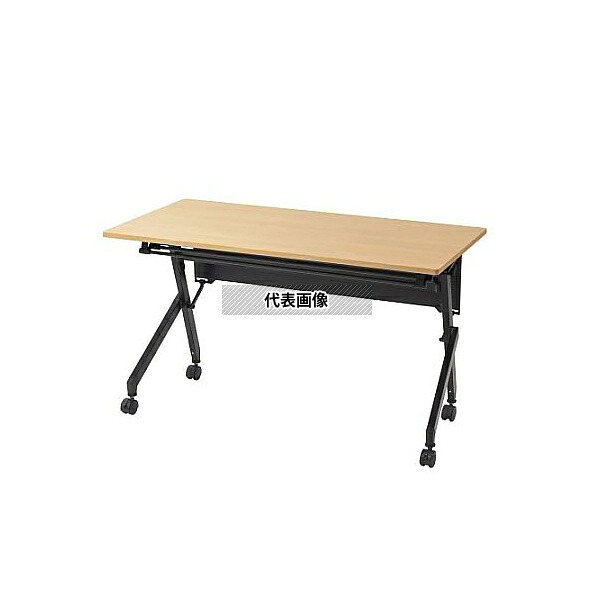サンワサプライ EA954HC-717 1200x600x700mm ミーティングテーブル(木目)