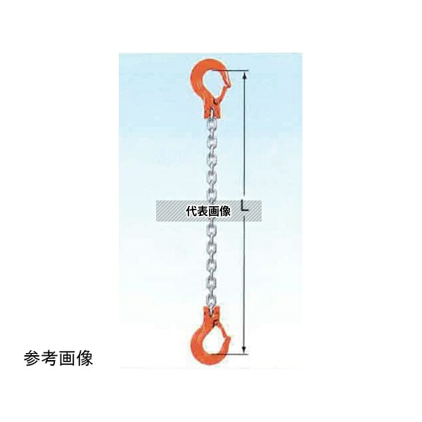 象印チェンブロック 1-H-H-8 (1HH-S0815) チェーンスリング 1本つり L\u003d1.5M