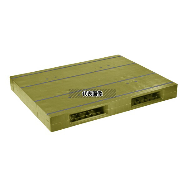 日本プラパレット ZR-1114E ライトク゛リ-ン パレット 両面二方 ライトグリーン 30,960円