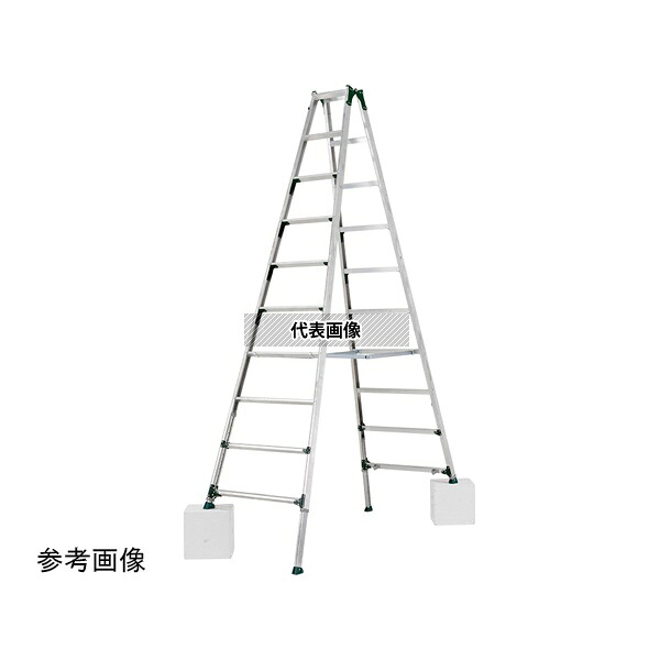 タスコ TA840PB-3 伸縮脚付専用脚立
