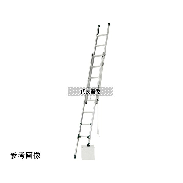 タスコ TA840EA-1 伸縮脚付2連はしご