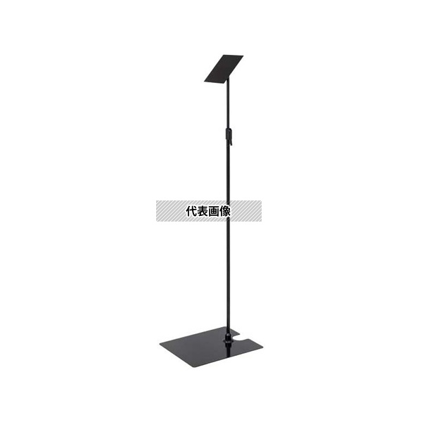 友屋 58986BLK 発泡貼り込み式フロアースタンドLブラック