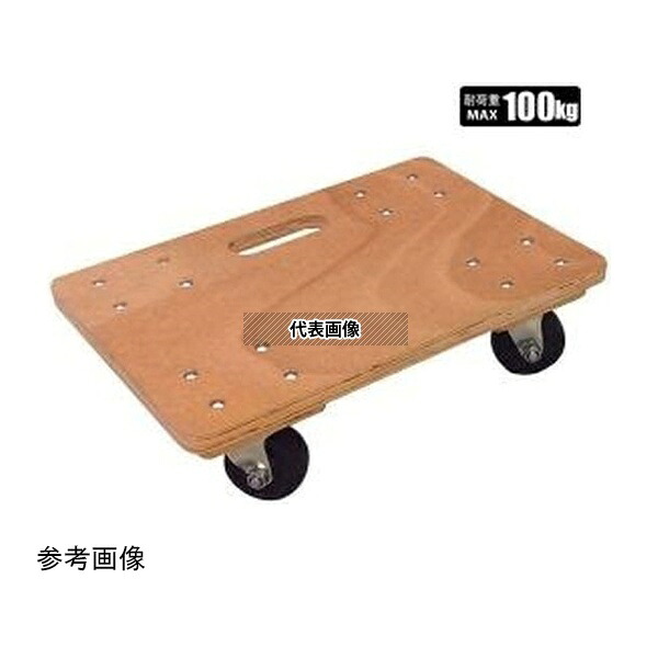 シンセイ GTC-34 木製平台車 900×600mm 1セット(2台入)