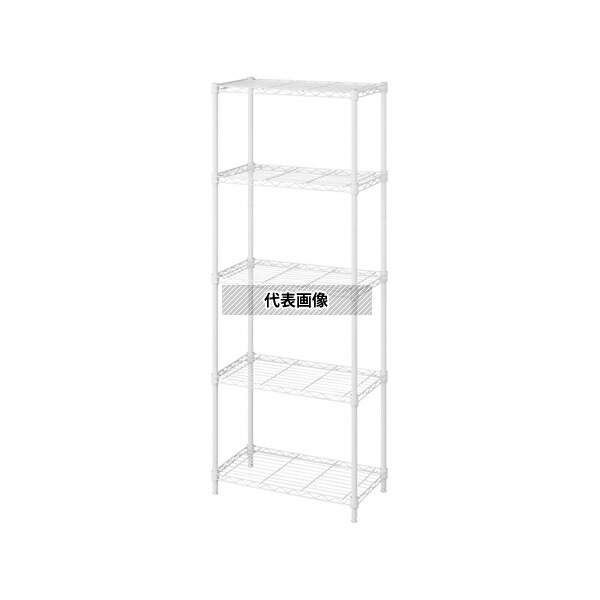 アイリスオーヤマ CMF-55150 カラーメタルラックフィット マットホワイト