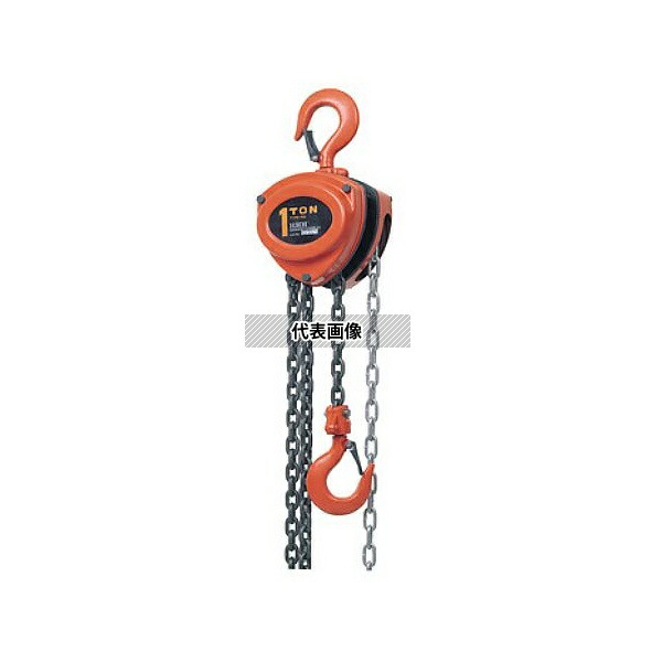 スリーエッチ R-CB1TON チェーンブロック 1t 2.5m