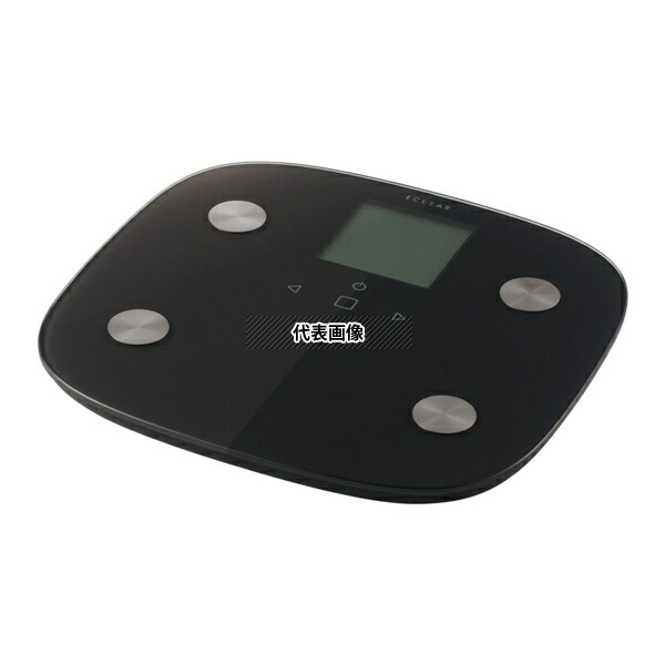 エレコム HCS-FS010BK エクリア体組成計 FS010シリーズ ブラック