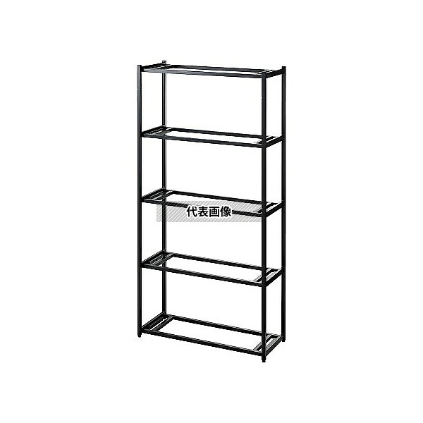 アズワン(ASONE) 61-830-79-2 間仕切ラックパーティション本体枠 幅80×奥行33cm 4段|ファーストFACTORY