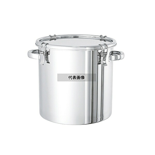 MONOVATE(旧:日東金属工業) CTH-21/PFA 密閉式ステンレスタンク クリップタイプ CTH-21 A型バイトンパッキン付 7L