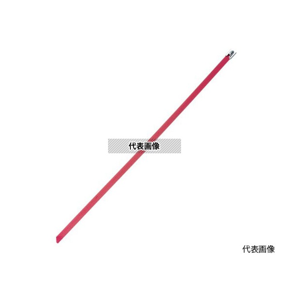 パンドウイットコーポレーション MLTタイプ フルコーティングステンレススチールバンド SUS316 赤 幅8.1mm 長さ521mm 50本入り MLTFC6H-LP316RD 入数:1袋(50本入)|ファーストFACTORY