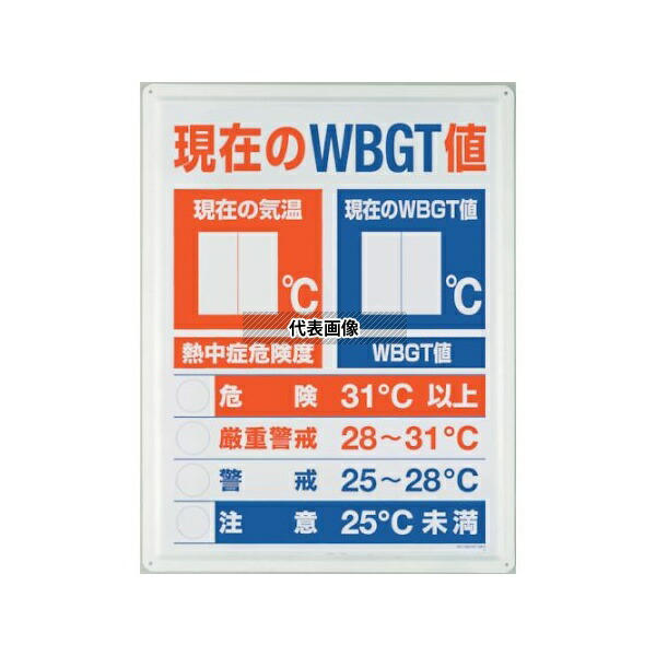 ユニット HO-198 WBGT値表示板