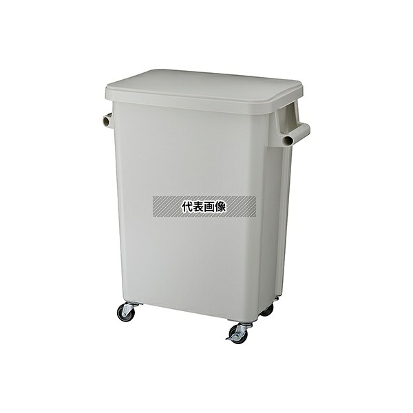 リス GGYK005 厨房用キャスターペール70L ・排水栓付: GY