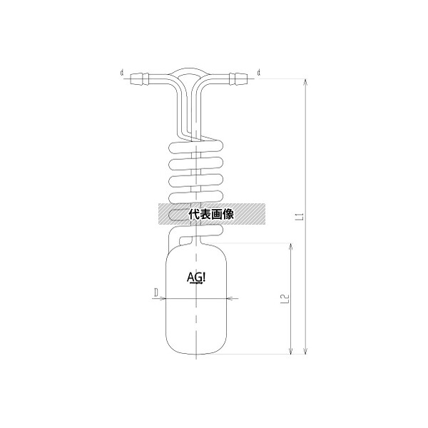 旭製作所 4160-300 凝縮トラップ