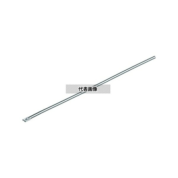 パンドウイットコーポレーション MLTタイプ ナイロン11コーティング ステンレススチールバンド SUS316 幅7.9mm 長さ681mm 50本入り MLTC8H-LP316 入数：1袋(50本入)｜ファーストFACTORY