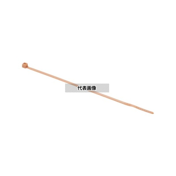 アズワン(AS ONE) ナイロン結束バンド 茶(1000本入) PLT1.5M-M1 入数：1袋(1000本入)｜ファーストFACTORY