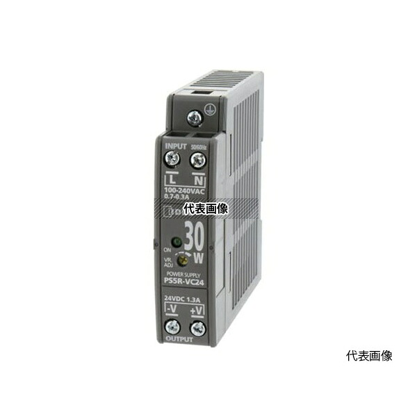 IDEC PS5R-V形スイッチングパワーサプライ(薄形DINレール取付電源) PS5R-VC24 入数：1台｜ファーストFACTORY