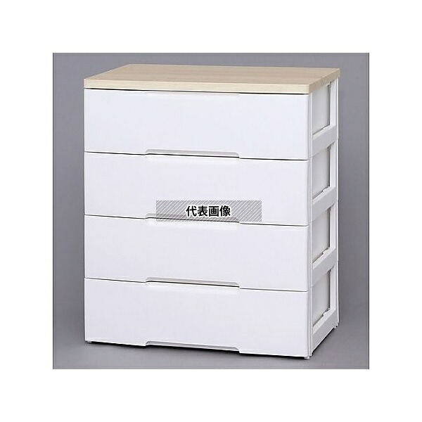 エスコ 805x510x 940mm 引出し式収納ケース(4段) EA506L-60 入数：1個｜ファーストFACTORY
