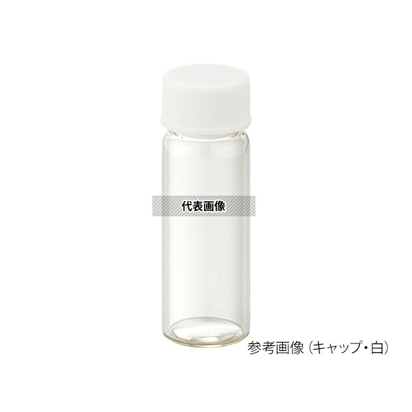 日電理化硝子 250221 ねじ口瓶(無色)+フェノールキャップ(黒)+ソフトロンPP貼りパッキン 組合せセット 96組入 S-06