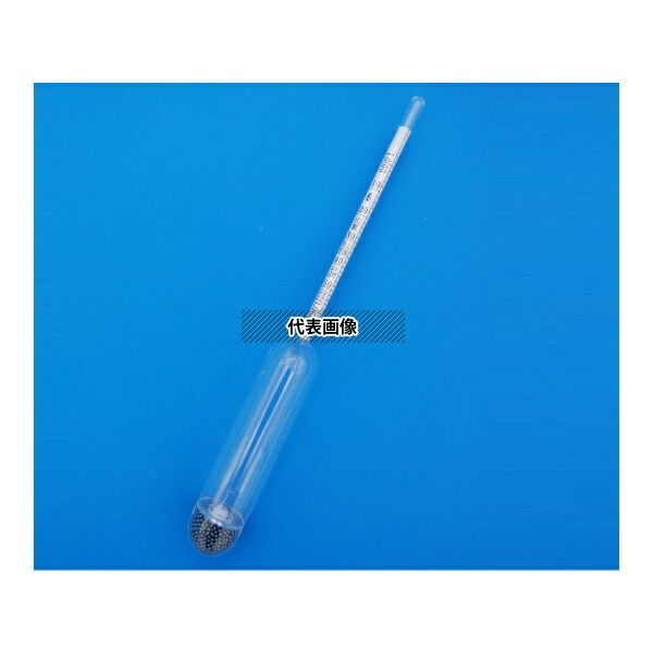 安藤計器製工所 S19-06-ACS 小形19本組標準比重計 1.000～1.060 (0.002) 一般校正証明書 一式付 [法人限定]