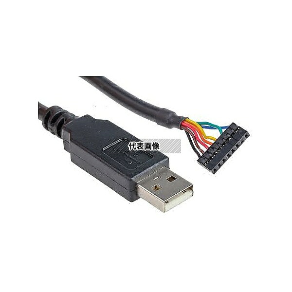 FTDI Chip TTL-232R-3V3-2mm インターフェイス開発キット 3.3 V TTL 2mm pitch USB-UART ケーブル