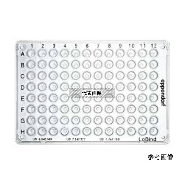 エッペンドルフ 0030 129.504 ツインテクPCRプレート96LoBind セミ-スカート、 カラーレス 1式(25枚入)|ファーストFACTORY
