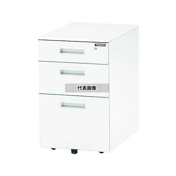 トラスコ中山 TWGN-3 システムデスク ワゴン 3段 [法人限定]｜ファーストFACTORY 27,528円