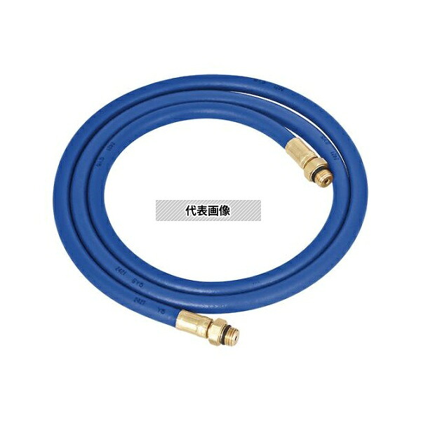 アサダ ES618 HFO1234yf用チャージングホース 150cm 青 [法人限定]