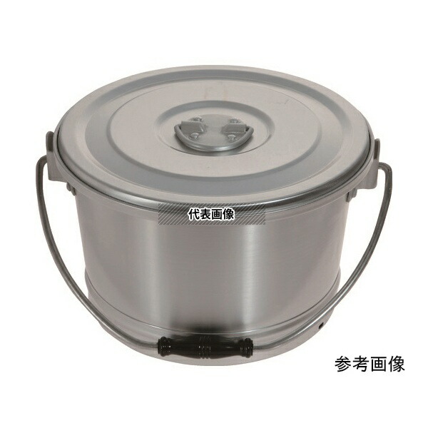 トラスコ中山 ARCA-10 アルミ丸型一重食缶 270ΦX240 10L