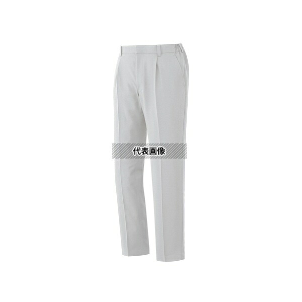 ミドリ安全 G691-SITA-4L 秋冬作業服 帯電防止JIS適合 男女共用 スラックス ポリ80% シルバーグレー 4L
