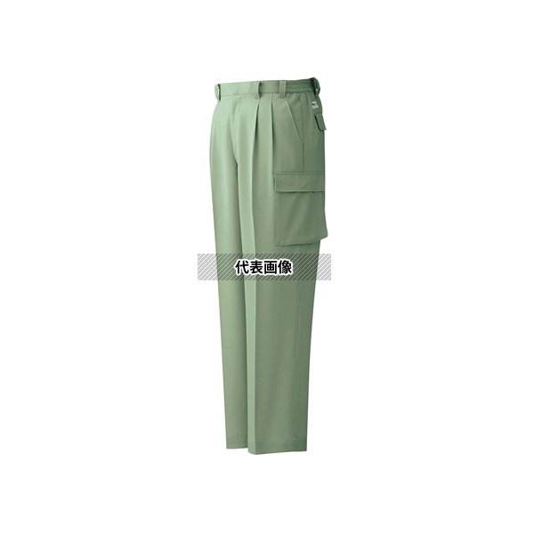 ミドリ安全 G626C-SITA-5L 秋冬作業服 帯電防止JIS適合 裏綿 男子 カーゴスラックス 下 グリーン 5L