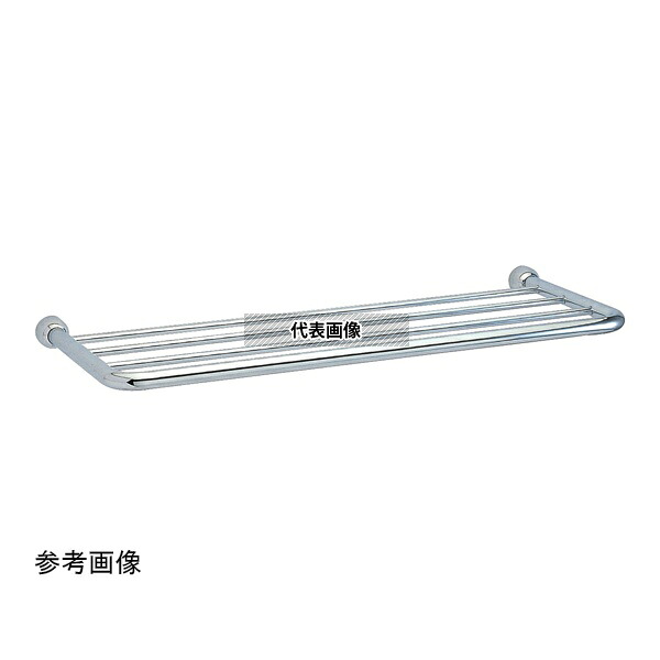 リラインス R6205-500 タオル棚 六角タッピングネジ6mm付 L500