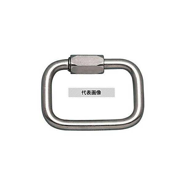 アズワン(AS ONE) 64.0x103.1x15.8mm クイックリング(ステンレス製 EA638FK-151 入数：1個｜ファーストFACTORY