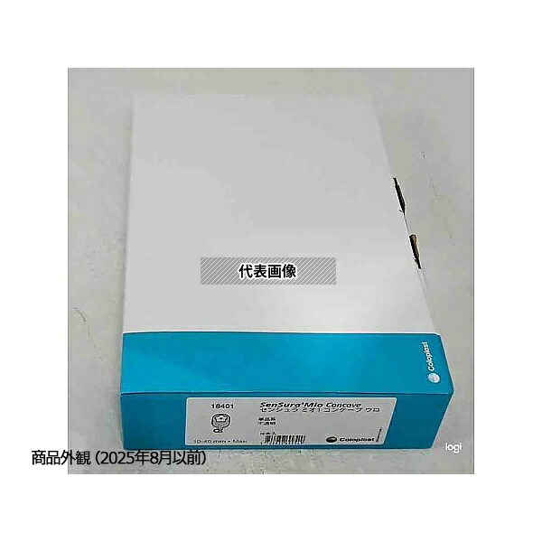 コロプラスト 18401 センシュラ ミオ1 尿路ストーマ用 単品系装具 コンケーブ ウロ 不透明 10-40mm 1箱(10枚入) 9,300円