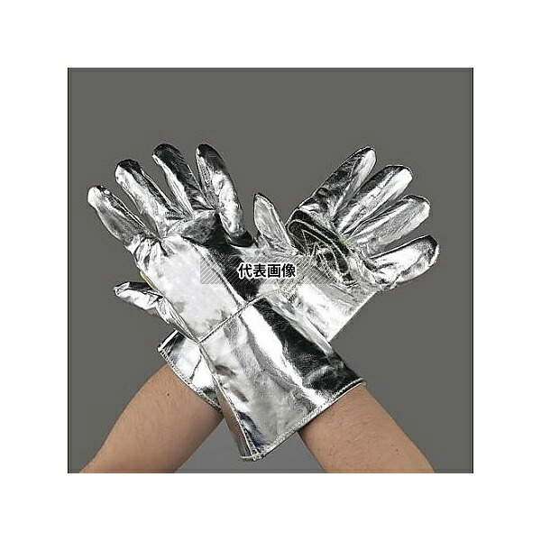 アズワン(AS ONE) [フリー]330mm手袋(ケブラーー･表面アルミ) EA353AB-33 入数：1双｜ファーストFACTORY