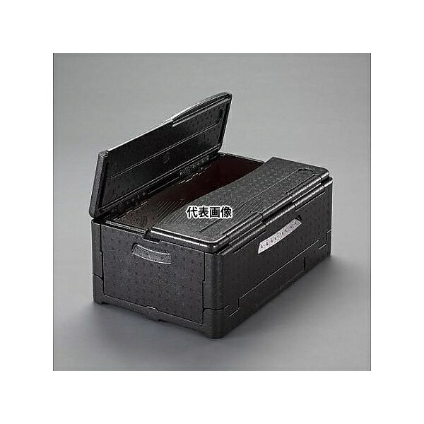 アズワン(AS ONE) 600x400x253mm/38L 保冷ボックス(折畳式/5個) EA917AA-30B 入数：1セット(5個入)｜ファーストFACTORY