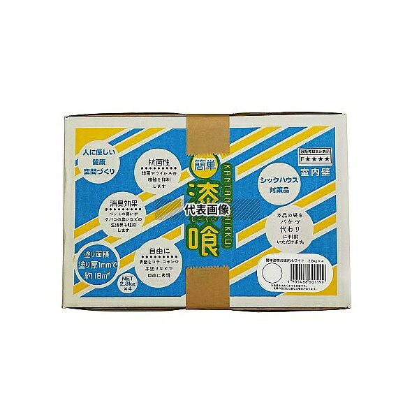 家庭化学工業 簡単しっくい お徳用 ホワイト 入数：1箱｜ファーストFACTORY