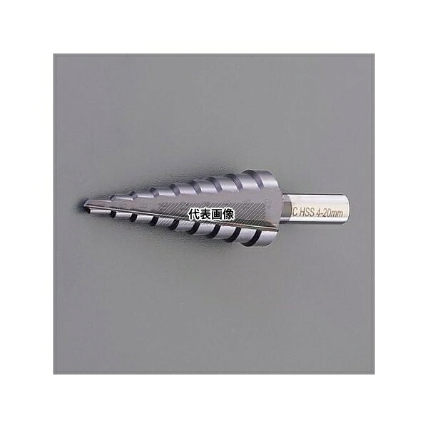 アズワン(AS ONE) 4-39mm ステップドリル(TiALN-HSS) EA825SB-44 入数：1本｜ファーストFACTORY