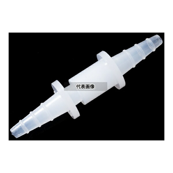 アズワン(ASONE) OB870406 PEテーパー式クイック脱着コネクター 軟質チューブ内径 5～7mm 10個入