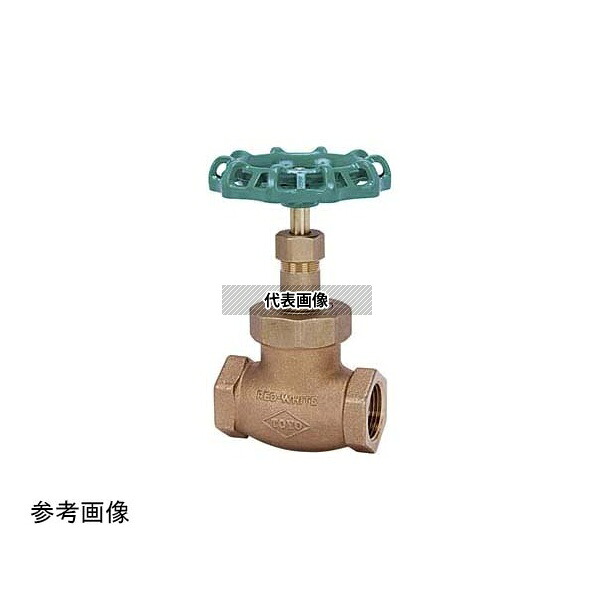 東洋バルヴ 150-BD-N 25A 青銅 ジスク入りグローブ(150-BD-N)呼び径25mm