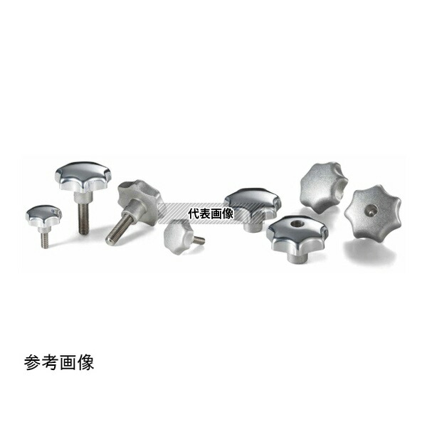 鍋屋バイテック KSMA-40-M8-20-HP セブンロブノブ KSMA・KSFA・KSRA