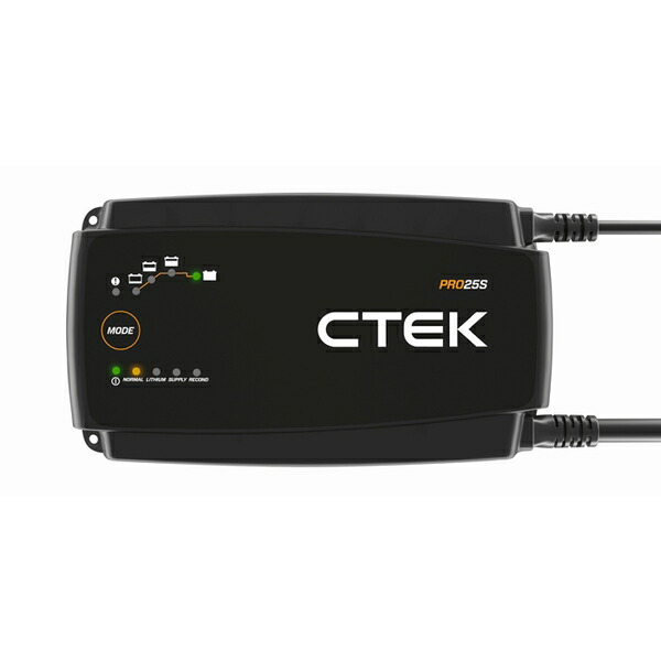 楽天市場】TCL CTEK PRO25S JP バッテリー充電器 自動制御機能付き 12V