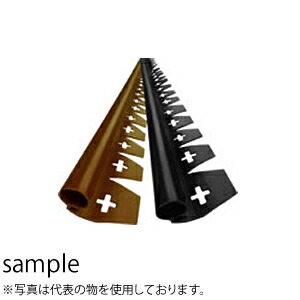 グリーンフィールド　防草シート見切　2m×3本(6m分)、プラピン9本、ストレートジョイント3本　茶　EDG-BWBR-3P　[法人限定]