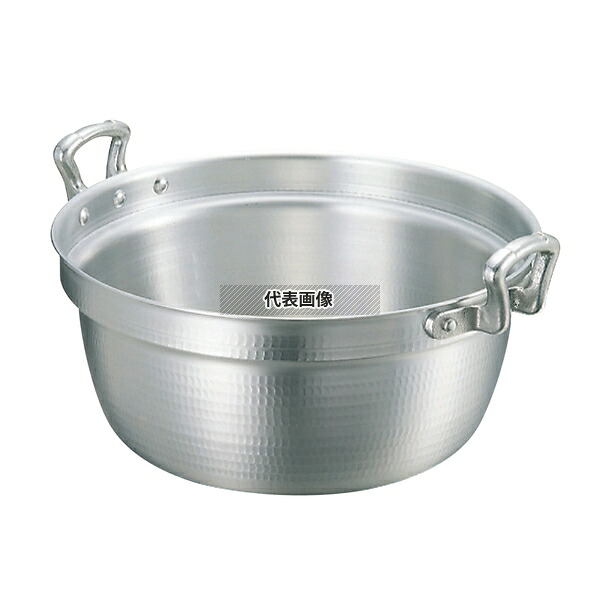 NAKAO(中尾) キング アルミ 打出 料理鍋 (目盛付) 60cm 60L φ620 鍋全般 No.0138300