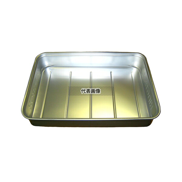 NAKAO(中尾) アルマイト キングボックス(番重) 特大 120mm 約27.4L 665×450×H130mm 番重 No.0307500