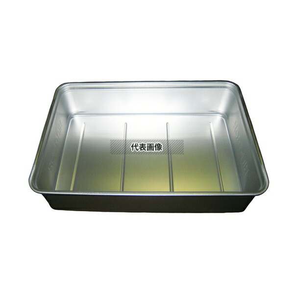 NAKAO(中尾) アルマイト キングボックス(番重) 大 140mm 約22.4L 550×370mm 番重 No.0307700